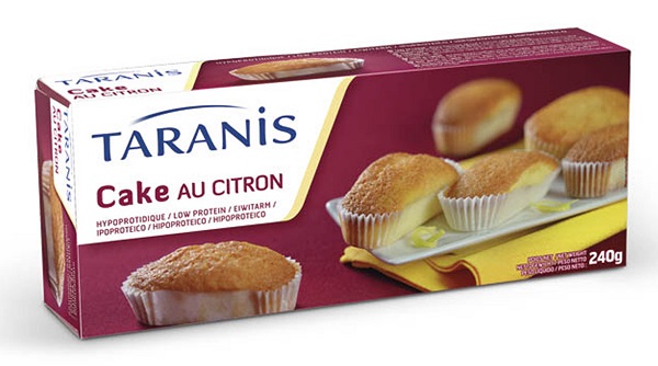 TARANIS TORTINA LIMONE 6 X 40 G - Farmadillo