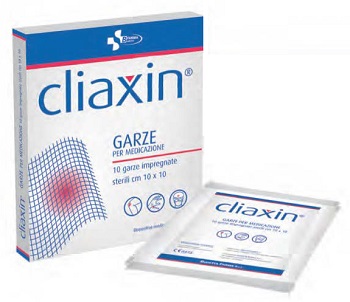 CLIAXIN GARZA 10X10CM 10 PEZZI - Farmadillo