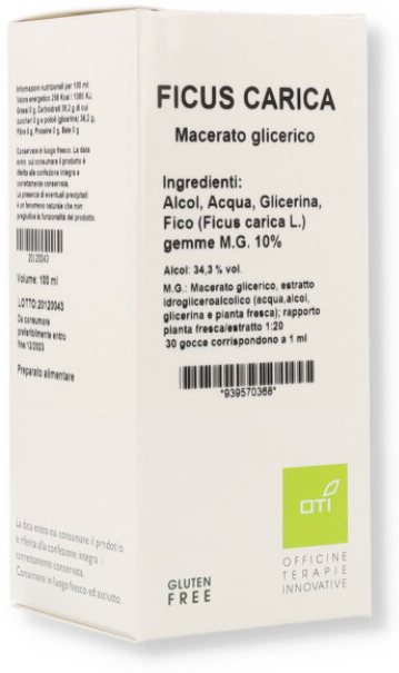 FICUS CARICA MACERATO GLICERICO 10% GOCCE 100ML - Farmadillo