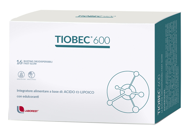 TIOBEC 600 16 BUSTINE OROSOLUBILI - Farmadillo