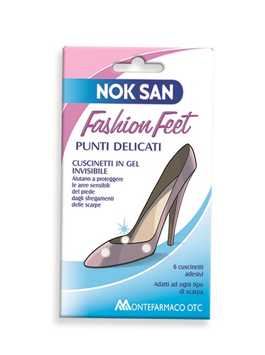 NOK SAN FASHION FEET PUNTI DELICATI 6 PEZZI - Farmadillo