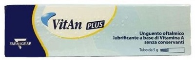 UNGUENTO OFTALMICO LUBRIFICANTE VITAN PLUS 5 G - Farmadillo