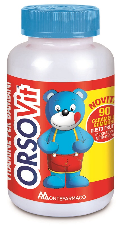 ORSOVIT CARAMELLE GOMMOSE 90 PEZZI - Farmadillo