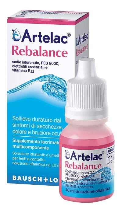 ARTELAC REBALANCE GOCCE OCULARI MULTIDOSE SENZA CONSERVANTI 10 ML - Farmadillo