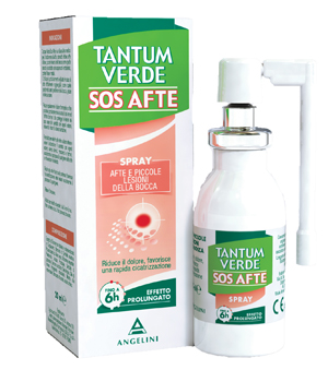 TANTUM VERDE SOS AFTE SPRAY 20 ML - Farmadillo