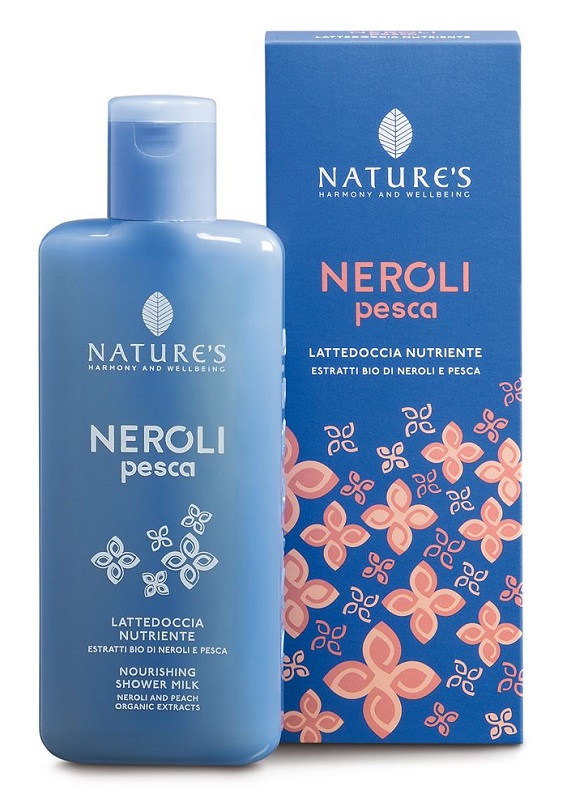 NATURE'S NEROLI E PESCA LATTE DOCCIA NUTRIENTE 200 ML - Farmadillo