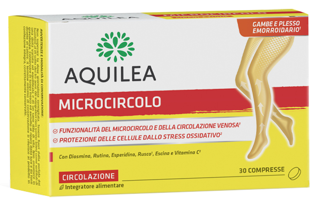 AQUILEA MICROCIRCOLO 30 COMPRESSE - Farmadillo