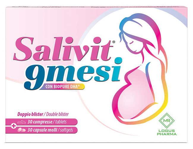 SALIVIT 9MESI 30 COMPRESSE + 30 CAPSULE MOLLI - Farmadillo