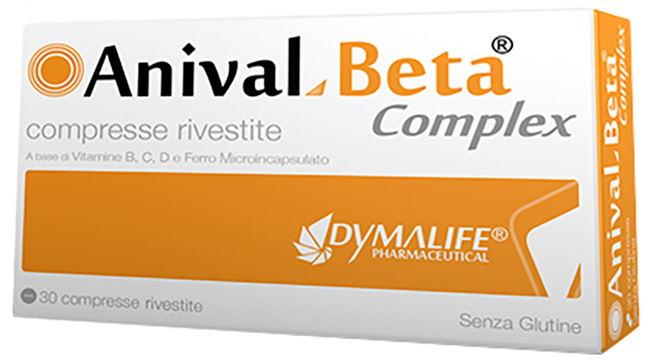 ANIVAL BETA COMPLEX 30 COMPRESSE RIVESTITE - Farmadillo