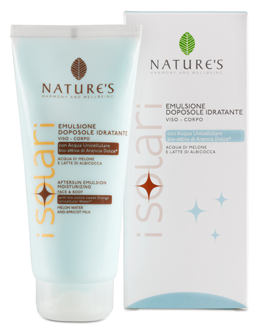 NATURE'S I SOLARI EMULSIONE DOPOSOLE VISO CORPO 400ML EDIZIONE LIMITATA 400 ML - Farmadillo