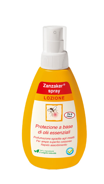 ZANZAKER LOZIONE SPRAY 150 ML - Farmadillo