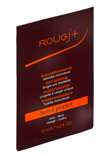 ROUGJ SALVIETTE AUTOABBRONZANTI MONOUSO BUSTINA 10 ML - Farmadillo