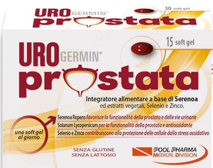 UROGERMIN PROSTATA 15 SOFTGEL - Farmadillo