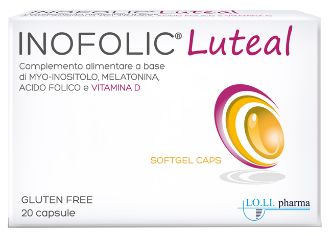 INOFOLIC LUTEAL 20 CAPSULE MOLLI - Farmadillo