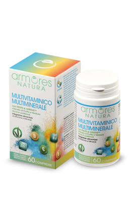 ARMORES NATURA MULTIVIT 60 COMPRESSE - Farmadillo