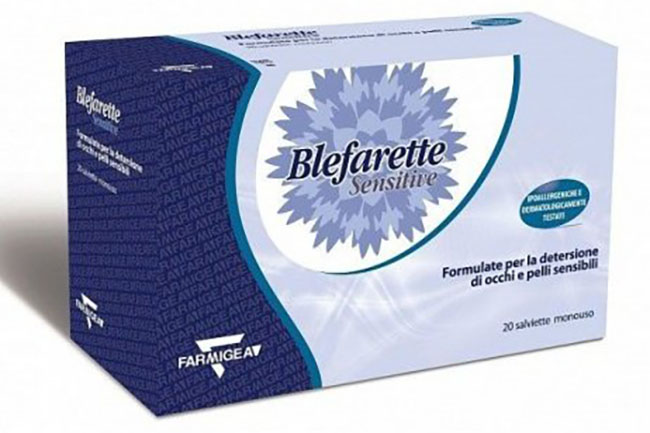 BLEFARETTE SENSITIVE SALVIETTE MONOUSO 20 PEZZI - Farmadillo