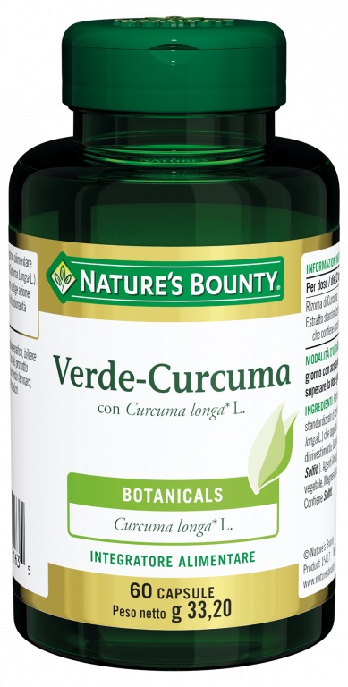 VERDE CURCUMA 60 CAPSULE 33,2 G - Farmadillo
