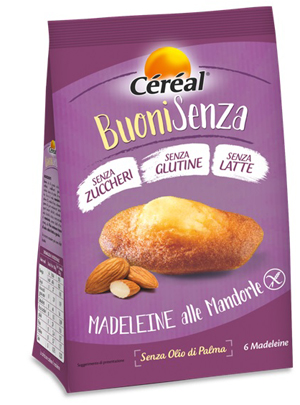 CEREAL BUONISENZA MADELEINE ALLE MANDORLE 180 G - Farmadillo