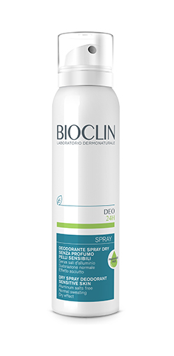 BIOCLIN DEO 24H SPRAYAY DRY SENZA PROFUMO - Farmadillo
