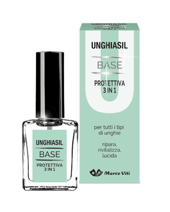 UNGHIASIL BASE PROTETTIVA 3 IN 1 10 ML - Farmadillo
