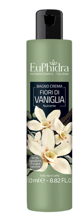 EUPHIDRA BAGNOCREMA NUTR VANIGLIA BAGNO CREMA IN FLACONE CON ETICHETTA - Farmadillo