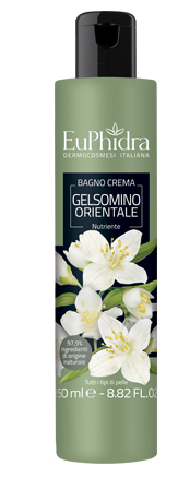 EUPHIDRA BAGNOCREMA NUTRIENTE GELSOMINO IN FLACONE CON ETICHETTA - Farmadillo