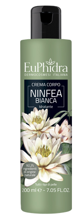 EUPHIDRA CREMA CORPO IDRATANTE NINFEA IN FLACONE CON ETICHETTA - Farmadillo
