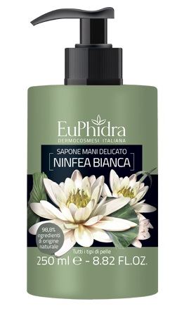 EUPHIDRA SAPONE LIQUIDO MANI NINFEA IN FLACONE CON ETICHETTA DISPENSER - Farmadillo