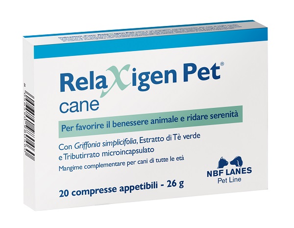 RELAXIGEN PET CANE BLISTER 20 COMPRESSE APPETIBILI - Farmadillo