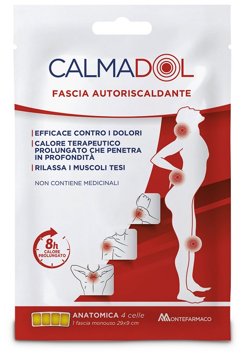 CALMADOL FASCIA AUTORISCALDANTE LOMBARE 1 PEZZO - Farmadillo