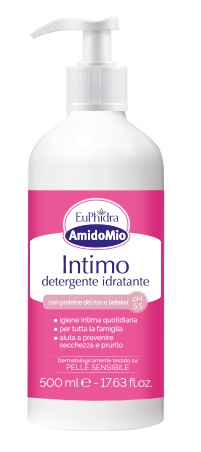 EUPHIDRA AMIDOMIO INTIMO DETERGENTE IDRATANTE 500 ML - Farmadillo