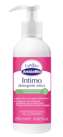 EUPHIDRA AMIDOMIO INTIMO DETERGENTE ATTIVO 250 ML - Farmadillo