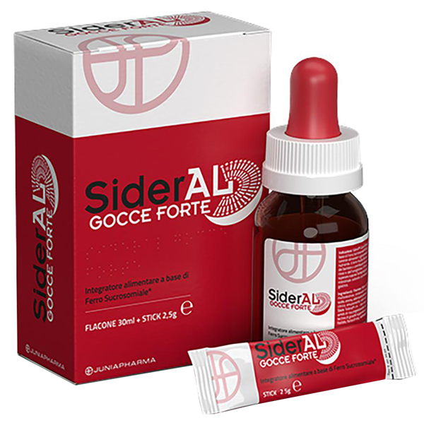SIDERAL GOCCE FORTE 30 ML - Farmadillo