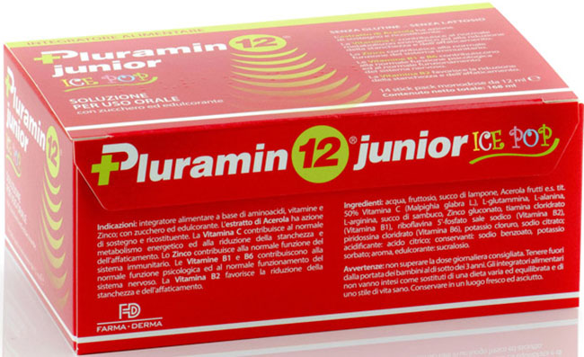 PLURAMIN12 JUNIOR 14 STICK PACK 12 ML - Farmadillo