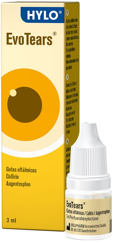 EVOTEARS COLLIRIO PER SECCHEZZA OCULARE 3 ML - Farmadillo