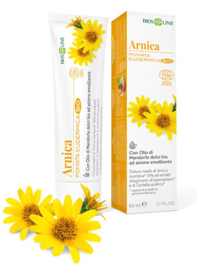 BIOSLINE ARNICA POMATA EUDERMICA BIO CERT ECOCERT 50 ML - Farmadillo