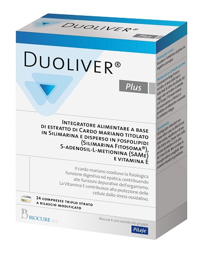 DUOLIVER PLUS 24 COMPRESSE - Farmadillo