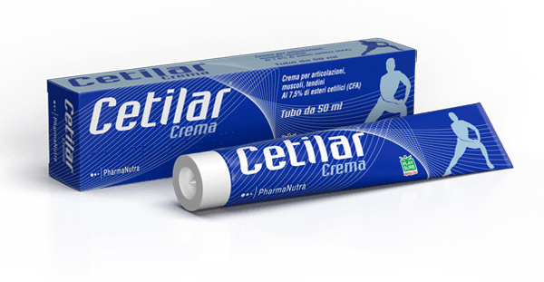 CETILAR CREMA PER ARTICOLAZIONI MUSCOLI E TENDINI 50 ML - Farmadillo