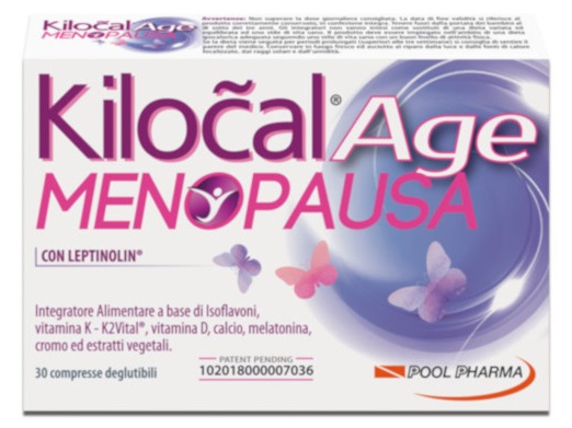 KILOCAL AGE MENOPAUSA 30 COMPRESSE - Farmadillo