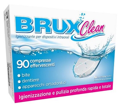 BRUX CLEAN 90 COMPRESSE EFFERVESCENTI - Farmadillo