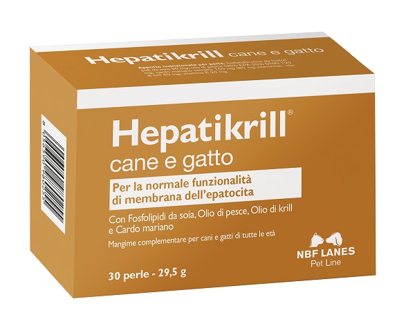 HEPATIKRILL CANI E GATTI BLISTER 30 PERLE - Farmadillo