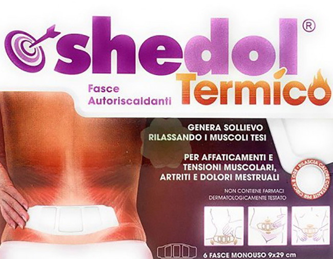 CEROTTO AUTORISCALDANTE SHEDOL TERMICO 6 PEZZI - Farmadillo