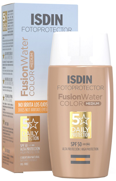 FOTOPROTECTOR FUSION WATER COLOR MEDIUM 50 ML - Farmadillo