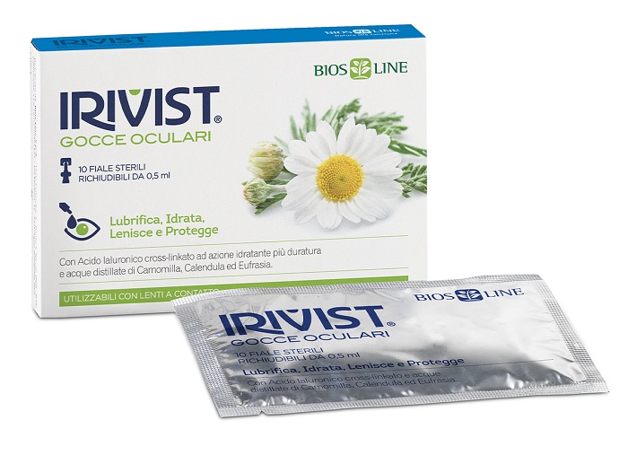 IRIVIST GOCCE MONODOSE 10 FIALE 0,5 ML ACIDO IALURONICO CROOS - Farmadillo