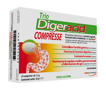 TRIO DIGERACID 24 COMPRESSE - Farmadillo