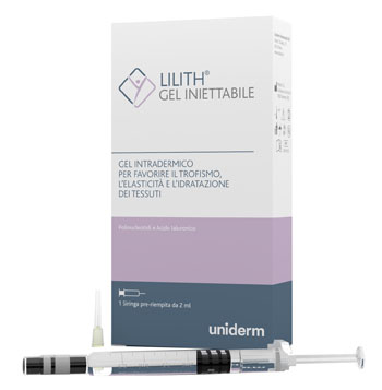 GEL INIETTABILE LILITH SIRINGA PRE-RIEMPITA 2 ML + AGO 30 GAUGE 1/2 2 PEZZI - Farmadillo
