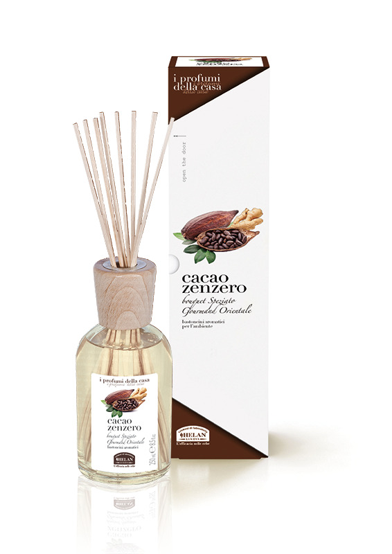 I PROFUMI DELLA CASA CACAO ZENZERO-BASTONCINI AROMATICI 250 ML - Farmadillo