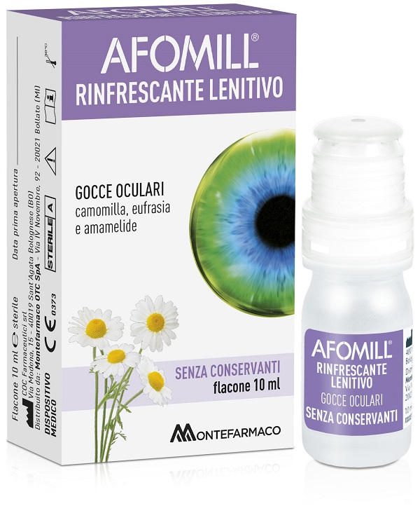 AFOMILL RINFRESCANTE SENZA CONSERVANTI 10 ML - Farmadillo
