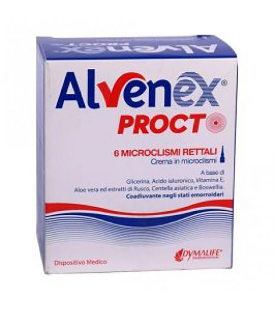 ALVENEX PROCTO MICROCLISMA 6 PEZZI DA 8 G - Farmadillo