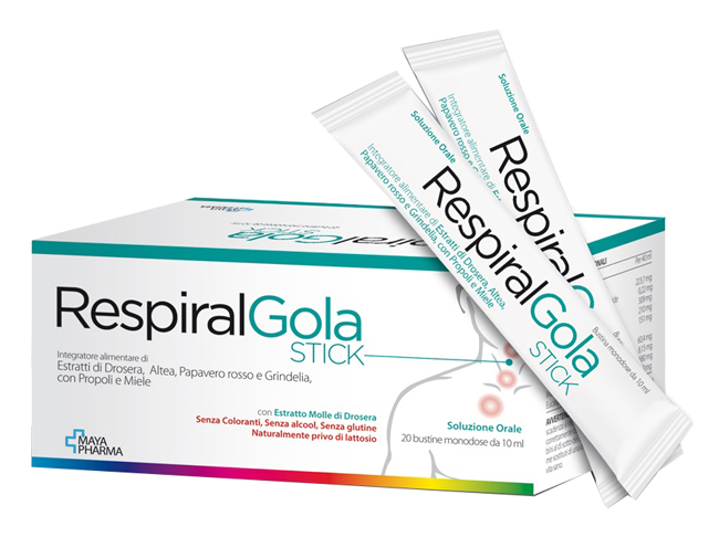 RESPIRAL GOLA 20 BUSTINE 10 ML - Farmadillo